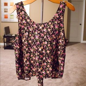 Forever 21 Open, Tie-Back Tank Top